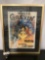 Framed antique French theatre poster - Musee Grevin Theatre, John Hewelt