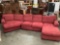 Robinson & Robinson Co. red sectional couch