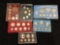 Collection of 6 International Proof sets from Franklin + more - 76 Malta, 72 Malta, 75 Cook Islands