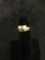 14k white and yellow gold ring size 5.75 - 2.7 grams ttw