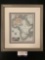 Framed engraved map of the Africa, by Arch and Fullerton and Co. (UK )- appraised at $150
