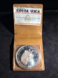 Costa Rican Republic 1970 35 years of social legislation 25 Colones .999 silver proof - 53.9g