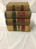 4 antique books incl. 3 American Digests & 1 vol of WA Reports - 1912 to 1927 see desc