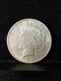 1925 silver Peace dollar