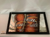 2009 Anheuser-Busch Budweiser Bud Light Golden Wheat beer advertising mirror