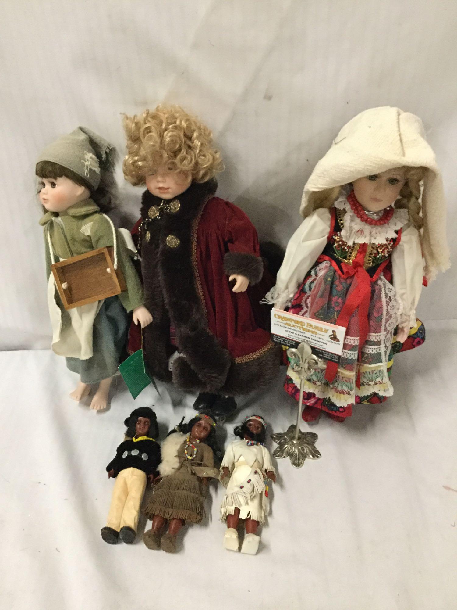 Doll Auctions Antique Stores That Buy Porcelain Dolls VTG Seymour