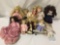 10x porcelain and composite dolls. Brinns and more. Largest doll measures approximately 17x9x4