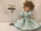 Disney porcelain doll dressed up like Cinderella. Measuring approximately 11x7x6 inches. JRL