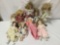 9x vinyl, porcelain, and composite dolls. Gepeddo and more. Largest doll measures approximately