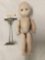 Vintage ceramic Kewpie doll parts. Torso measures approximately 5x3x3 inches.