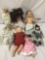 7x composite, vinyl, plastic, and papier-mche dolls. Madame Alexander, meanie and more. Largest