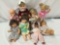 8x vinyl baby dolls. Largest dolls measure approximately 17x7x5 inches.