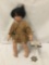 Kaye Wiggs Limited Edition Native American porcelain doll. Hand numbered 444/2500. Measures