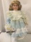 Handcrafted porcelain Camelot doll, named Elizabeth. Approx. 9x21.5x4 inches. JRL