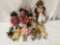 10x porcelain, vinyl, and composite dolls. Chinese, meanie and more. Largest doll measures