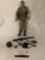 Modern GI Joe style 12 inch doll action figure w/ accessories 1998 21st Century Toys