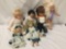 6x vinyl and composite dolls. Sweetheart and more. Largest doll measures approximately 20x11x5