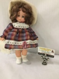 1985 Italian Doll by Zanini & Zambelli. Measures approximately 13x9x4 inches. JRL