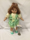 Vintage Jessie Collection Carol Doll. Measures approximately 26x19x7 inches.