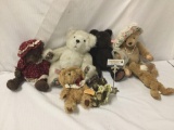 6x teddy bears. Bearly people, Dan dee and more. Largest bear measures approximately 16x13x6 inches