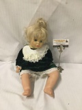 Susan Wakeen doll company limited edition hand numbered 78/1500. Measures approximately 18x9x5