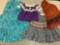 3 southwestern skits - New Mexican skirts by Navajo seamstress, skirt from Sedona, Arizona +