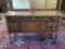 Vintage Gregory furniture mfg co of Tacoma WA sideboard table with 3 drawers & 2 cabinets