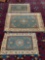 Lot of 3 matching Sharma - Bahia collection wool rugs / carpets