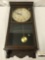 Antique Thirty Day wall clock by Waterbury Clock Co - shows some wear as is