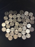 Collection of 44 Susan B Anthony dollars