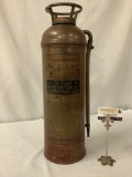 Antique metal The Buffalo Fire Extinguisher by the Buffalo Fire Appliance Co