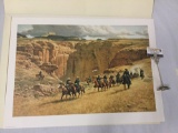 Frank McCarthy ltd ed litho signed & #'d 776/1000 w/ COA - 