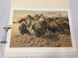 Frank McCarthy limited ed litho signed & #'d 1019/1400 
