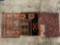 Lot of 3 Louis de Poortere wool mats - carpet samples