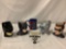 5 DC Comics - 1997 Batman character mugs, 2 Batman (1 with nose chip), Robin, Mister Freeze etc