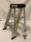 Werner 300lbs. Capacity step ladder, model no. 150B, approx 17x25 inches