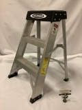 Werner 300lbs. Capacity step ladder, model no. 150B, approx 17x25 inches