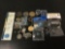 Collection of 19 Boeing pins and memorabilia. 1/4 year pilot attendance pin & keychain