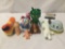 Lot of 8 vintage advertising brand toys incl. Jolly Green , Dough Boy, Donkey King and more
