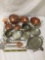 19 piece copper and brass cookware collection - Waldrow & Tagus + more
