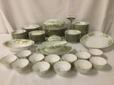 Approx 90 pc Japanese Noritake China service for 12 - plates, cups, servers, and more see pics