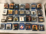 Lot of approx 175 Blu-Ray DVDs in multiple genres incl. some extra normal DVDs - see desc