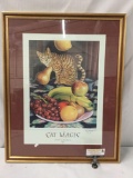 Hand signed and numbered print of Monte Dolacks Cat Magic. 30/300
