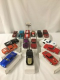 Lot of 18 1:24 scale die-cast replica cars incl. mostly Jada Toys model such as GTO, GT, Firebird