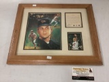 Framed Major League Baseball Star Carl Ripken framed print art numbered 262/12,500 approx 17x14