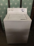 General Electric GE White gas washing machine - untested
