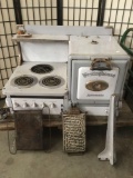 Vintage Westinghouse Automatic Cabinet Range - untested but all there