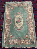 Garden Collection genuine handmade oriental rug - wool pile, hand tufted and carved by hand