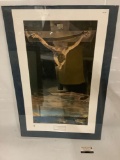 1951 NYGS Limited Salvador Dali poster print Christ of St. John of The Cross, printed in Italy,