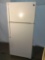 White GE white refrigerator freezer - tested and working